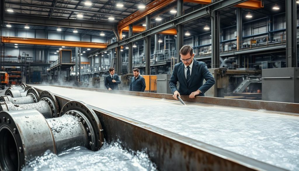 Proceso de galvanizado caliente para piezas de acero Proceso de galvanizado caliente para piezas de acero